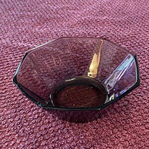 amethyst octagon bowl